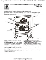 Preview for 23 page of CleanShot 2050PSI Owner'S Manual