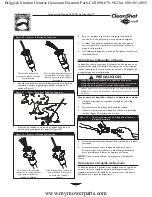 Preview for 27 page of CleanShot 2050PSI Owner'S Manual