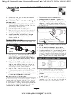 Preview for 30 page of CleanShot 2050PSI Owner'S Manual