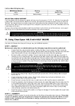 Preview for 13 page of CleanSpace CS302 User Instructions