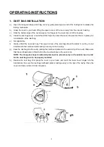 Предварительный просмотр 4 страницы CleanStar HIPSTAR Instruction Manual