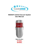 CleanStar NADAIR V600AL User Manual preview