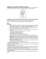 Preview for 7 page of CleanStar VP003W Instruction Manual