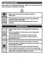 Предварительный просмотр 8 страницы cleansui CP305E Instruction Manual