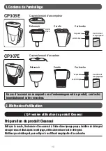 Предварительный просмотр 10 страницы cleansui CP305E Instruction Manual