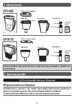 Предварительный просмотр 62 страницы cleansui CP305E Instruction Manual