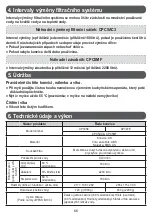 Предварительный просмотр 66 страницы cleansui CP305E Instruction Manual