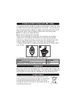 Preview for 4 page of cleansui GP001 Manual