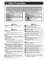 Preview for 2 page of cleansui MP02-1E Instruction And Installation Manual