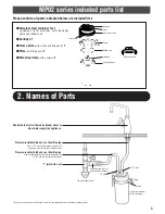 Preview for 3 page of cleansui MP02-1E Instruction And Installation Manual