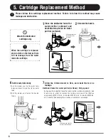 Preview for 6 page of cleansui MP02-1E Instruction And Installation Manual