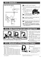 Preview for 11 page of cleansui MP02-1E Instruction And Installation Manual