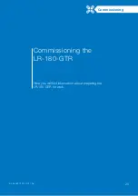 Предварительный просмотр 25 страницы Cleantecs LR-180-GTR Operating Instructions Manual