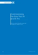 Preview for 32 page of Cleantecs SOLA-TECS W BJ 2010 Series Operating Instructions Manual