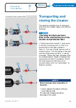 Preview for 63 page of Cleantecs SOLA-TECS W BJ 2010 Series Operating Instructions Manual