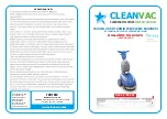 Preview for 1 page of CLEANVAC BSC 42 User Manual