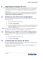 Предварительный просмотр 50 страницы Clear-Com Eclipse HX series User Manual