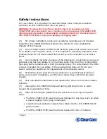 Preview for 4 page of Clear-Com Eclipse ICS 1008E User Manual
