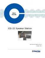 Clear-Com ECLIPSE ICS-22 User Manual предпросмотр