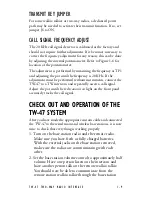 Preview for 17 page of Clear-Com Encore TW-47 Instruction Manual