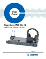 Предварительный просмотр 1 страницы Clear-Com HME DX410 User Manual