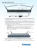 Предварительный просмотр 12 страницы Clear-Com HME DX410 User Manual