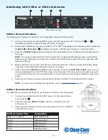 Предварительный просмотр 17 страницы Clear-Com HME DX410 User Manual