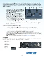 Предварительный просмотр 19 страницы Clear-Com HME DX410 User Manual