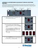 Предварительный просмотр 33 страницы Clear-Com HME DX410 User Manual