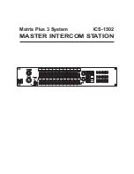 Предварительный просмотр 61 страницы Clear-Com Matrix Plus 3 Operation Manual