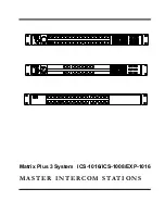 Предварительный просмотр 138 страницы Clear-Com Matrix Plus 3 Operation Manual