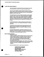 Preview for 3 page of Clear-Com MS-222 Instruction Manual