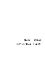 Предварительный просмотр 1 страницы Clear-Com PL-PRO EF-1M Instruction Manual