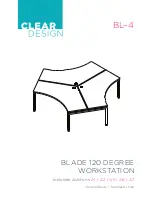 Preview for 1 page of CLEAR DESIGN BLADE 120 DEGREE BL-4 Manual