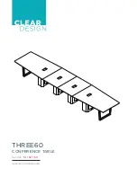 CLEAR DESIGN THREE60 General Installation Manual preview