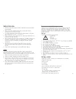 Preview for 4 page of Clear TV Digimax RF Operating Instructions Manual