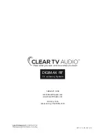 Preview for 24 page of Clear TV Digimax RF Operating Instructions Manual