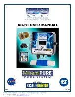 Clear Water MineralPURE RC-50 User Manual preview