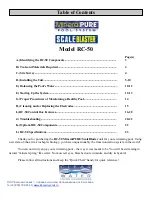 Preview for 2 page of Clear Water MineralPURE RC-50 User Manual