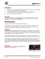 Preview for 4 page of Clearaudio Balance+ User Manual