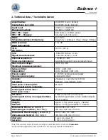 Preview for 8 page of Clearaudio Balance+ User Manual