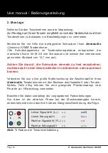 Preview for 16 page of Clearaudio Charisma V2 MM User Manual