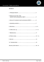 Preview for 3 page of Clearaudio double matrix professional SONIC User Manual