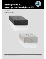 Preview for 1 page of Clearaudio Smart phono headphone V2 User Manual