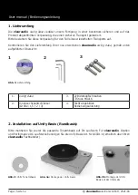 Preview for 12 page of Clearaudio Swing base User Manual