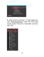 Preview for 10 page of ClearClick HD Capture+Stream Users Manual & Quick Start Manual