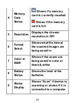 Preview for 20 page of ClearClick PORTABLE PHOTO & DOCUMENT SCANNER Quick Start Manual & User Manual