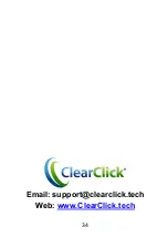 Preview for 34 page of ClearClick PORTABLE PHOTO & DOCUMENT SCANNER Quick Start Manual & User Manual