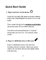 Preview for 5 page of ClearClick Video2Digital User Manual