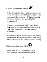 Preview for 6 page of ClearClick Video2Digital User Manual